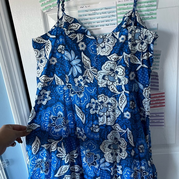 Farm Rio Full of Flowers Sweetheart Midi Dress - Picture 6 of 8